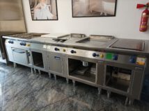 COCINA COMPLETA THERMALINE ENCIMERA 3MM DE 3200x900x900mm ELECTROLUX PROFESSIONAL